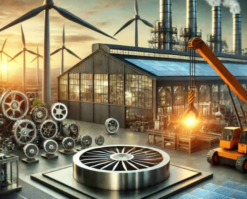 Energías renovables y metal