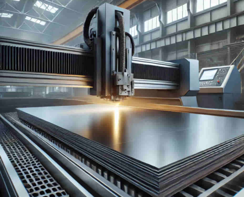 Corte de chapa metálica