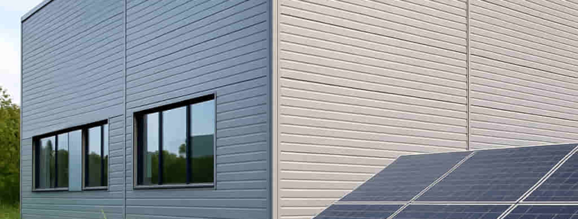 Panelado construcción sostenible